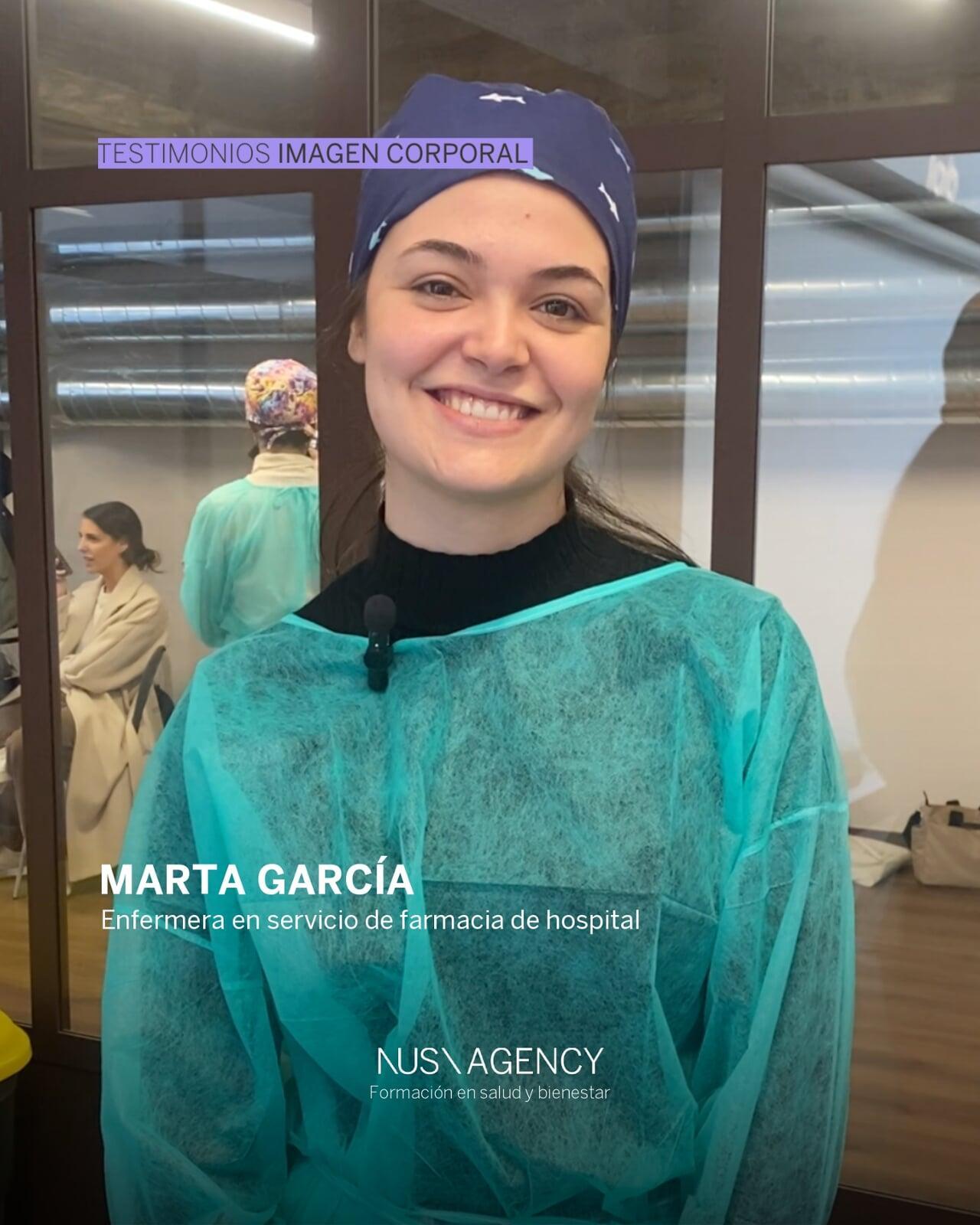 Marta García. Testimonio Enfermera